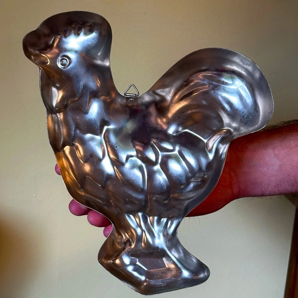 Chicken Copper Cake Pan Baking Mold